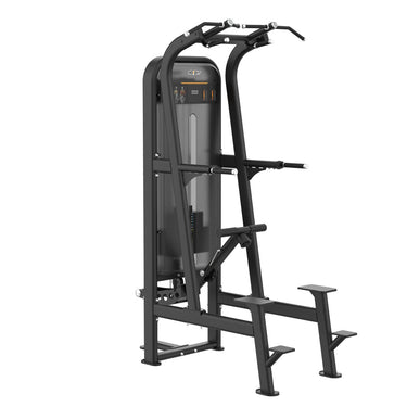 Insight Fitness Assisted Chin/Dip - BE8008 with digital display on a white background